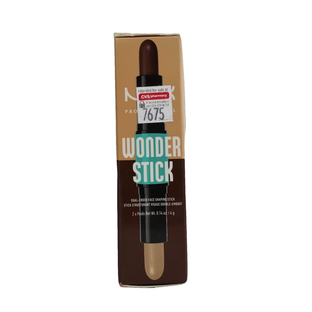 NYX Professional Makeup Wonder Stick 2-in-1 Highlight & Contour - 07 Deep 0.28oz